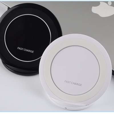 Fast Wireless Charger Qi Charging pad For Samsung Galaxy S7 edge /S7/S6 edge Plus / Note 5 Stand charger