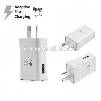 Travel AU plug Fast Charger For Samsung Galaxy S6 S8 Phone Wall Charger